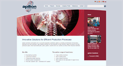 Desktop Screenshot of apilion.de